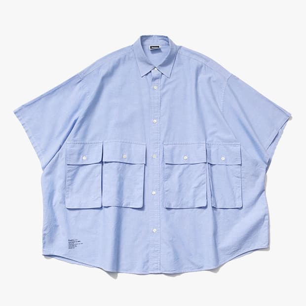 FRESH SERVICE - OXFORD FLAP POCKET SHIRT