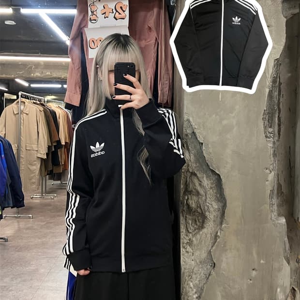 아디다스 유로파 져지 블랙 95 #csz3021