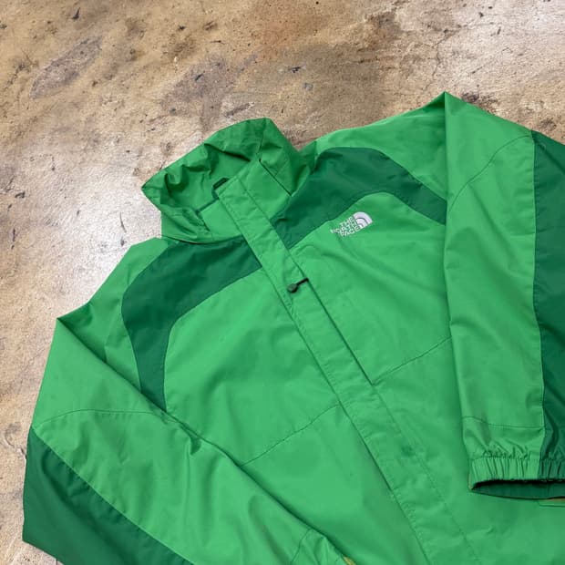 [정품/XL] 노스페이스 그린 바람막이 자켓 b14