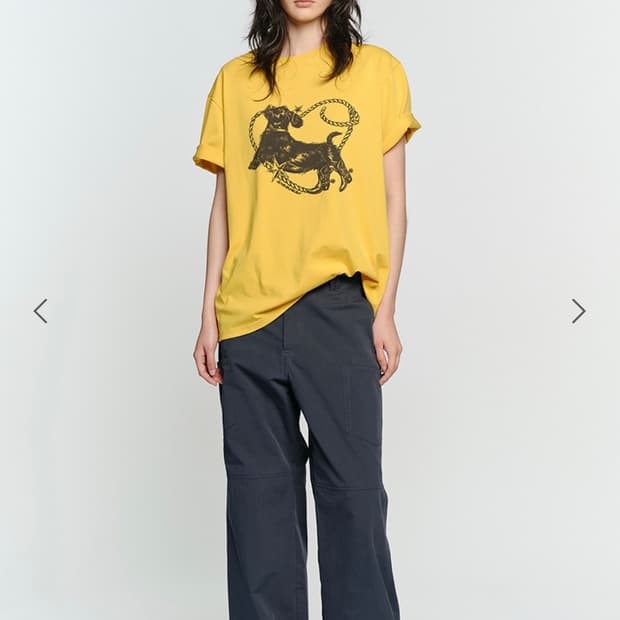 HEART DOG OVERFIT T-SHIRT