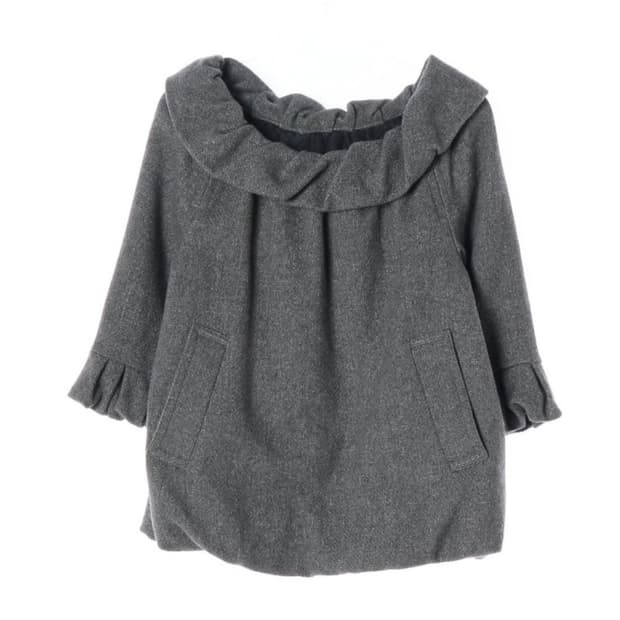 마크제이콥스 빈티지 러플 카라 블라우스