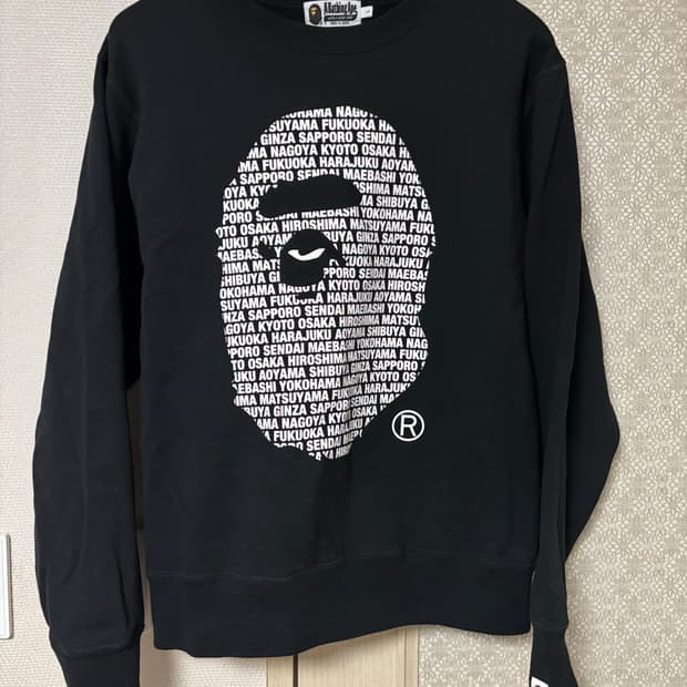 베이프 재팬 맨투맨 L