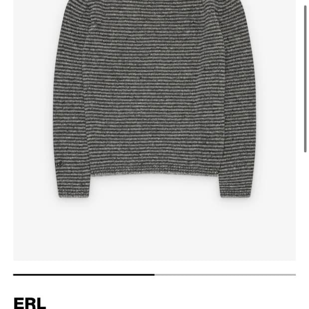 ERL 26ss 울 크루넥 M