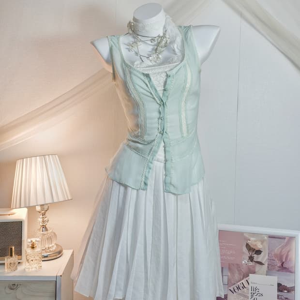 Blue fairy mori look style set