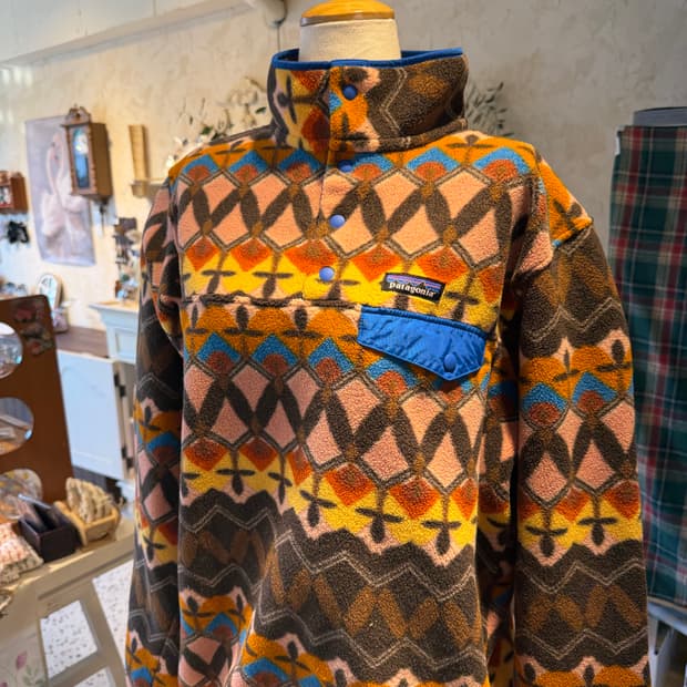 Patagonia]파타고니아 신칠라 아즈텍 풀오버 후리스 L