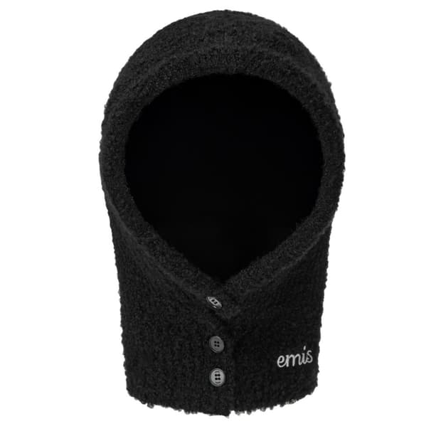 새제품 [EMIS] BUTTON BALACLAVA-BLACK