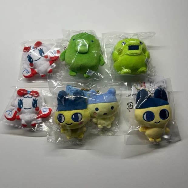 일괄) 다마고치 니코누이 파라다이스 구치파치, 마메치 키링