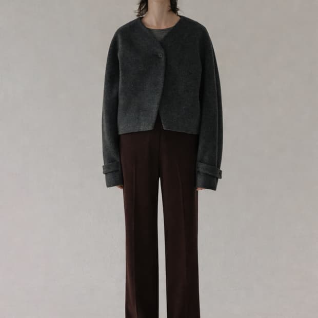 모이아 moia 딥브라운 팬츠