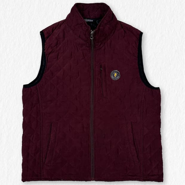 캠브리지 누빔 퀼팅 베스트