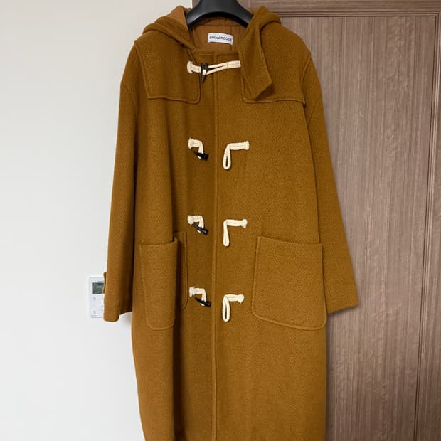 어널러코드 오버핏 더플코트