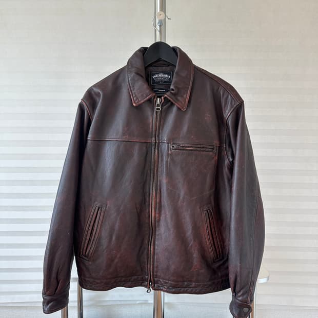 프리즘웍스 소가죽 자켓