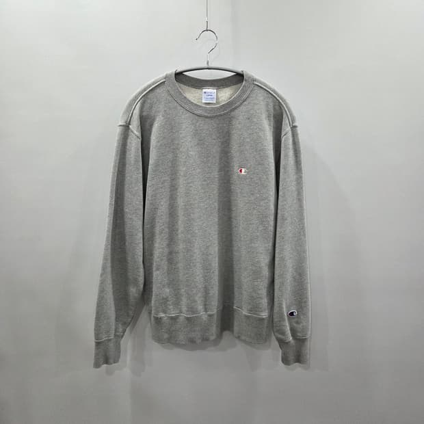 챔피온 우먼 스몰로고 자수 맨투맨 L