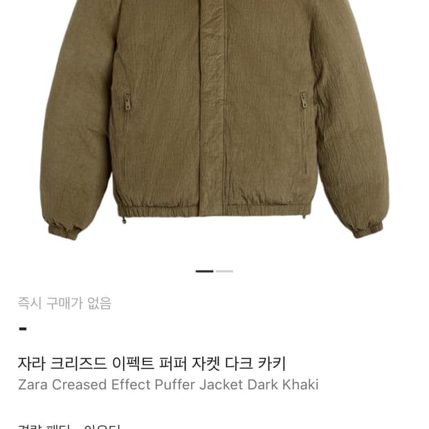 자라 패딩 L (42)