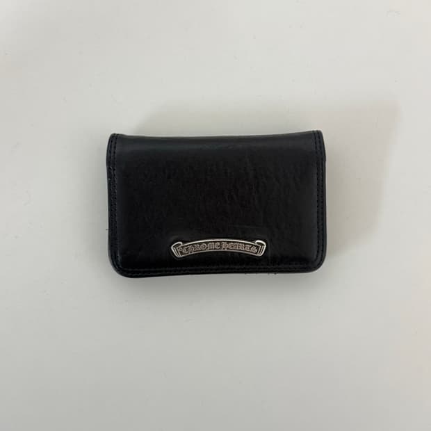 크롬하츠 스크롤라벨 카드지갑