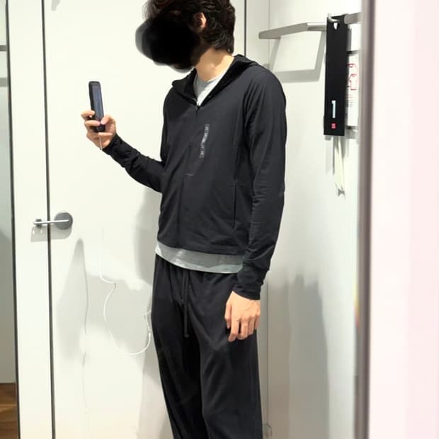 스킴스 라운지 저지 스트레이트 레그 팬츠 s