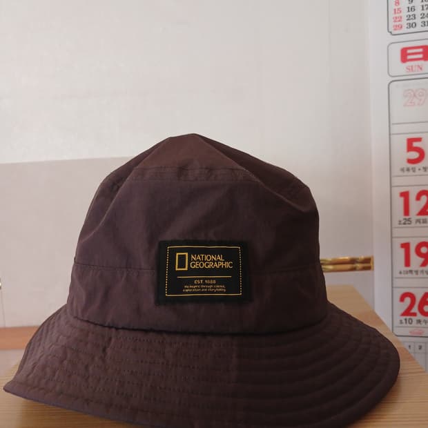 내셔널지오그래픽 정품 남녀공용 버킷햇 free (머리좀 작은분) 사이즈