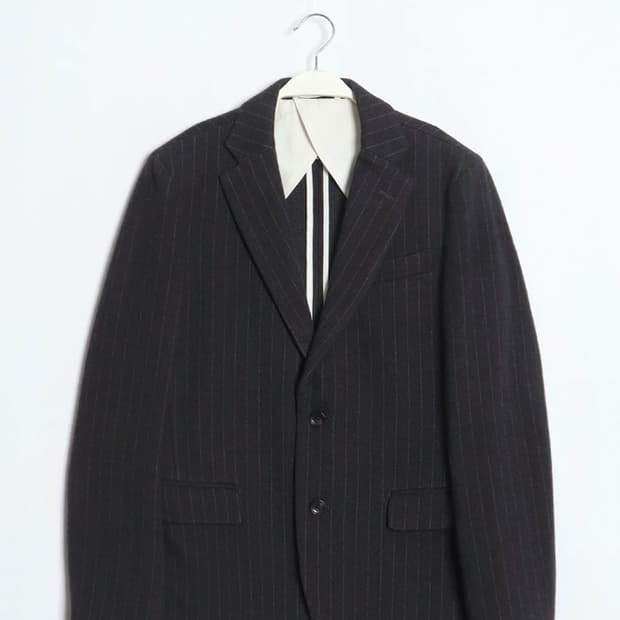 BEAMS Lights Stripe Wool Blazer