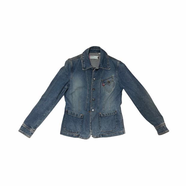 00s Levi’s 웨스턴무드 슬림 데님 자켓