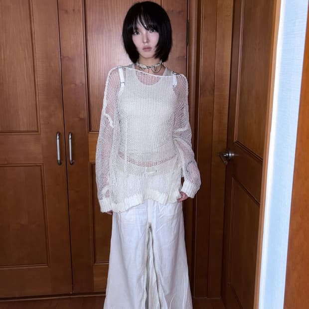 Soft Mesh Knit