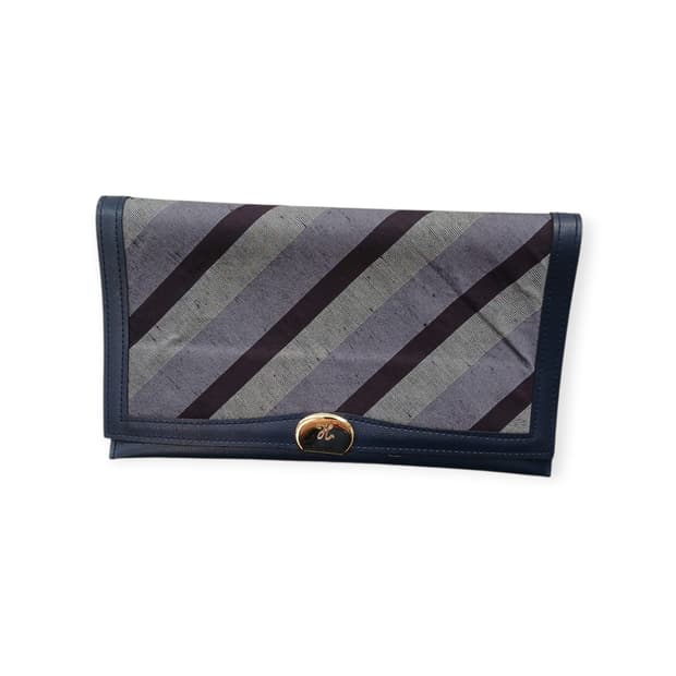 퍼플 빈티지 클러치