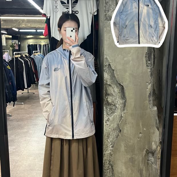 노스페이스 후드 바람막이 105 #csz2559