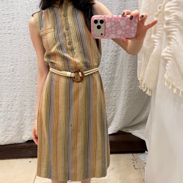 Sand stripe midi ops