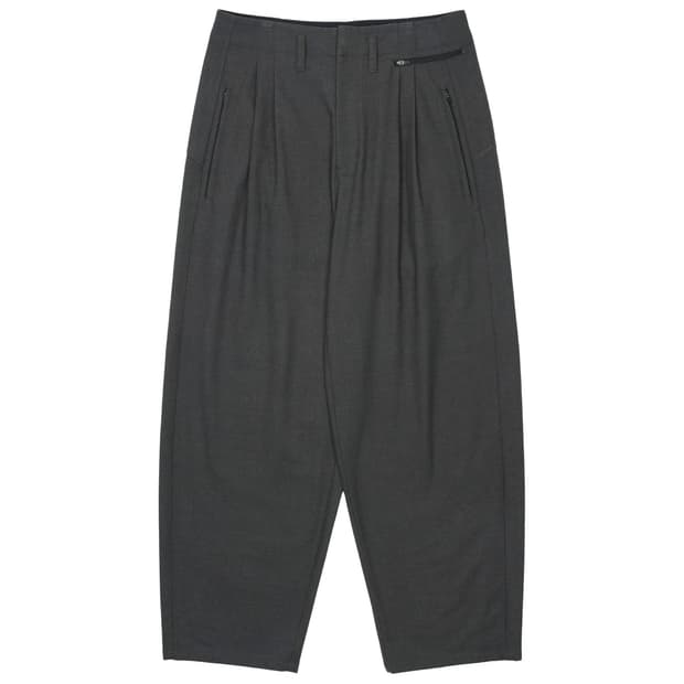 산산기어 WIDE PANTS [CHARCOAL]