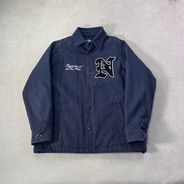 100 뉴에라 누빔 바시티 자켓