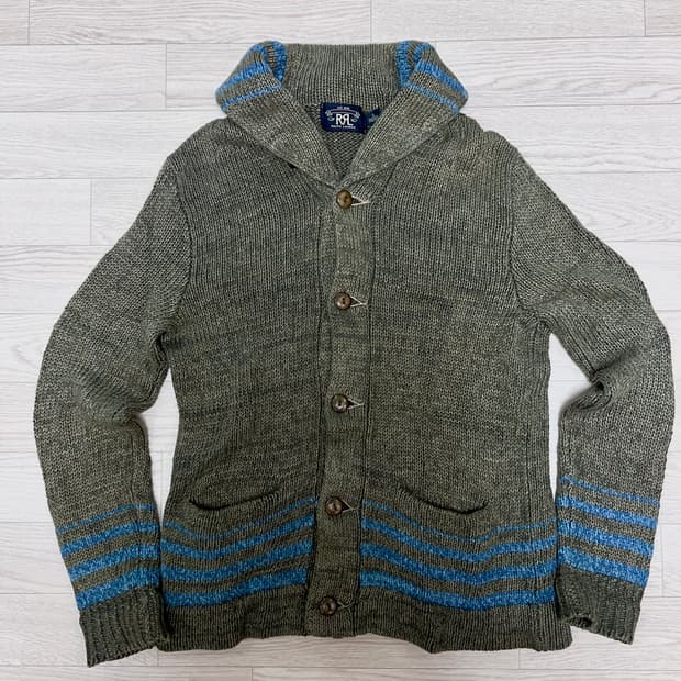 RRL 더블알엘 숄 칼라 가디건