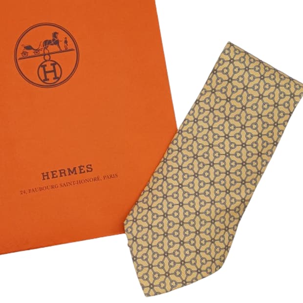HERMES 에르메스 실크 넥타이[JBFCS7338_0788-01]