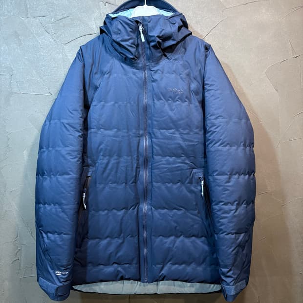 [M] Rab 랩 네이비 여성용 패딩 자켓