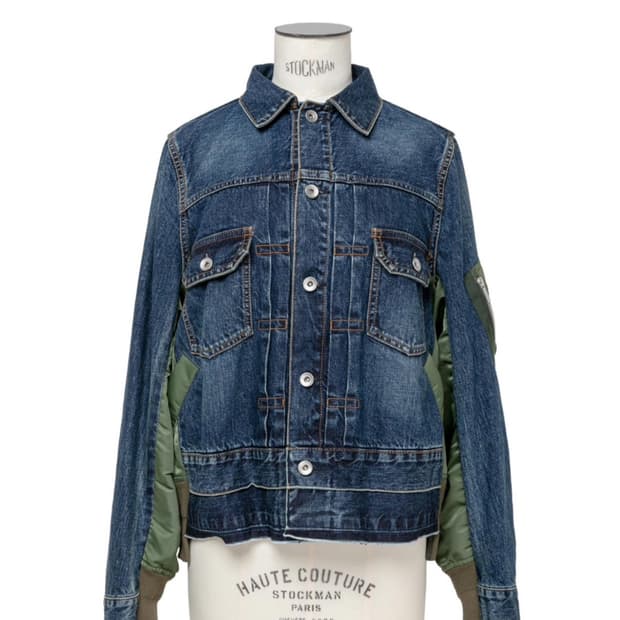 Sacai 데님자켓