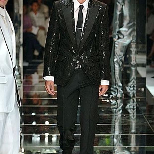 돌체앤가바나 페인트 자켓