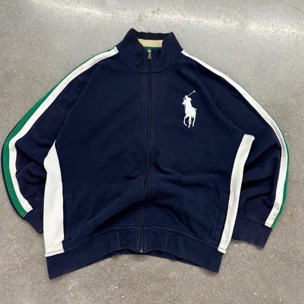 폴로 랄프로렌 빅 포니 사이드라인 트랙 자켓
