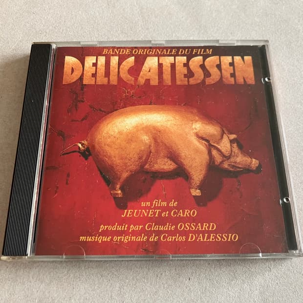 장피에르주네 90년대 영화 델리카트슨 사람들 OST 영화음악 CD 시디