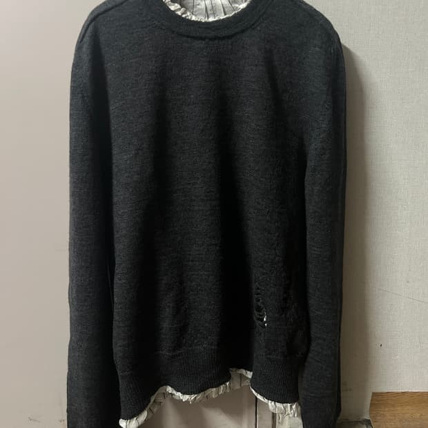 마르지엘라 디스트레스드 니트 m