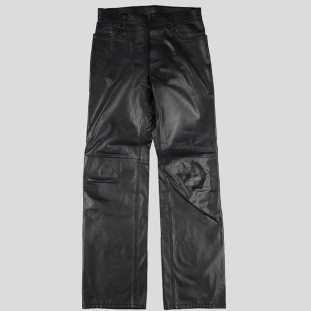Adam et Rope real leather pants