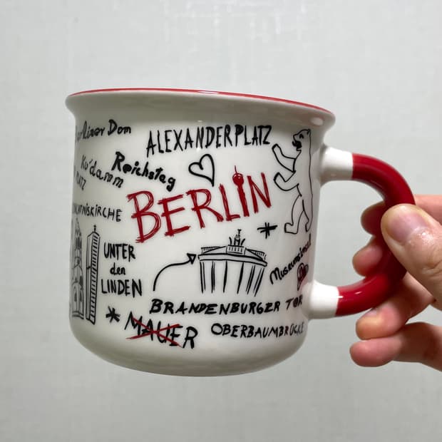 BERLIN 베를린 머그컵