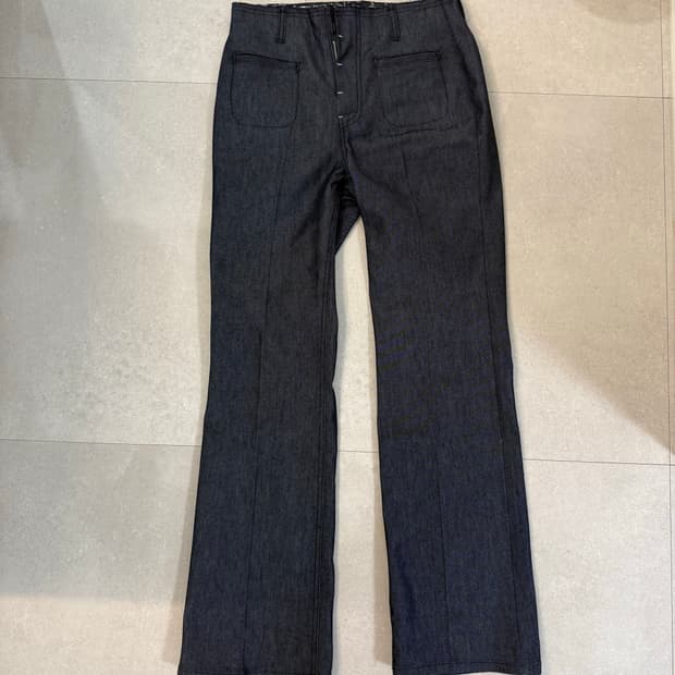 cut off raw denim (women) - 2 size