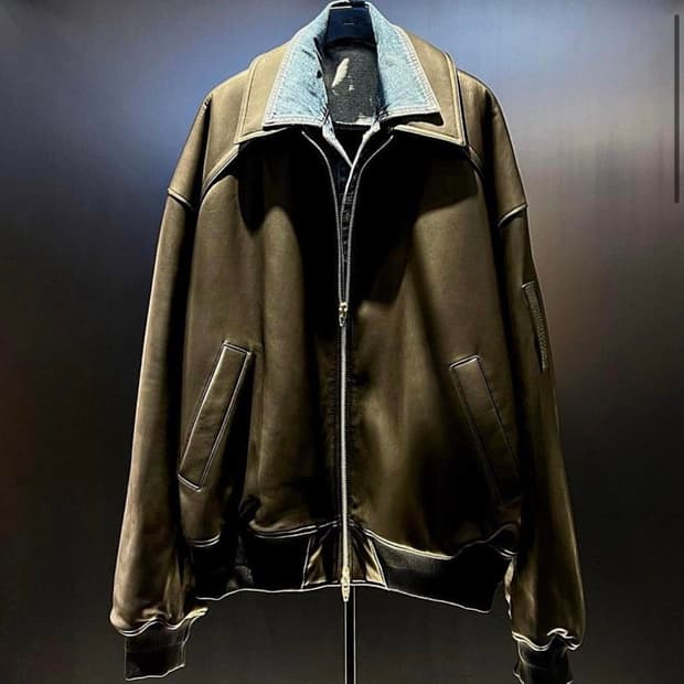 준지 22fw 349 가죽자켓