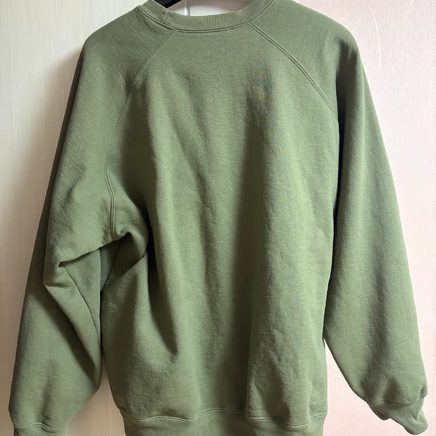 슈프림 스몰박스 크루넥 맨투맨 올리브 L