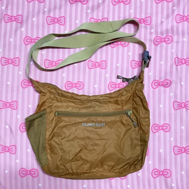 몽벨 포켓터플 라이트 숄더백 s 주우재가방