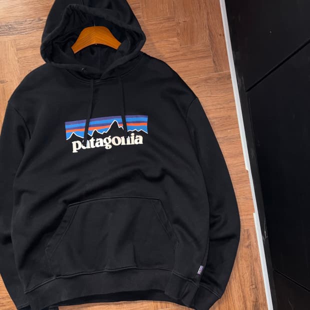 파타고니아 P-6 로고 후드티