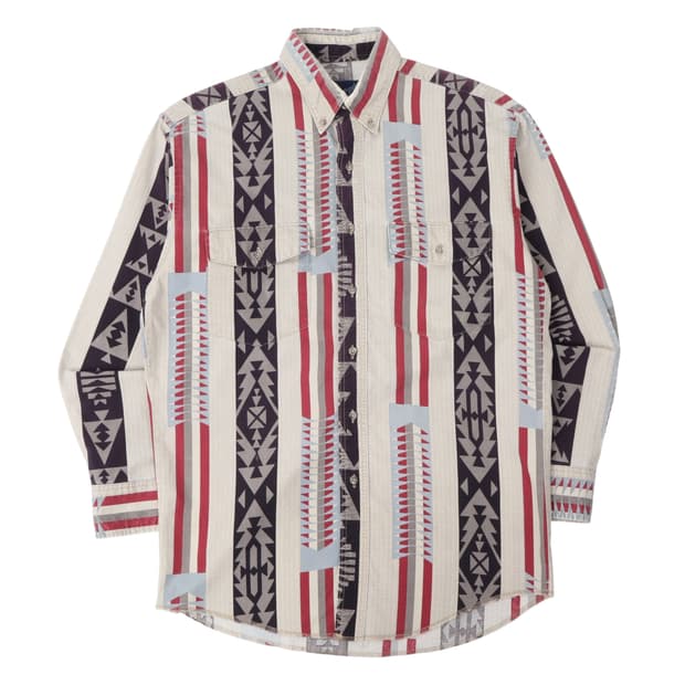 랭글러 에스닉 나바호 싱글 니들 테일러링 셔츠