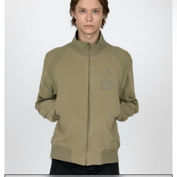 S) MPa 집업 자켓 카키 