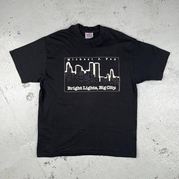Bright Lights Big City 무비 프로모션 반팔티