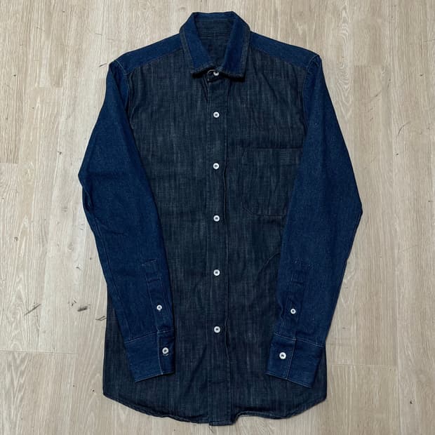 LUIRE 코튼 데님 셔츠 44