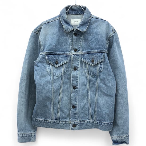 시오타 수빈코튼 데님자켓