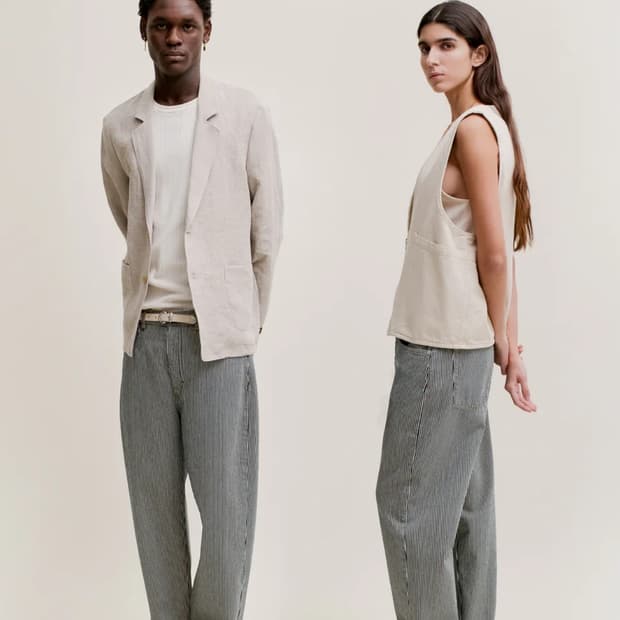 A kind of guise 스트라이프 바지 32사이즈