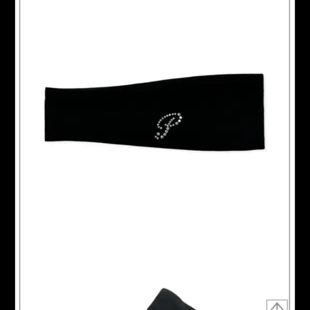 페일제이드 헤어밴드 black